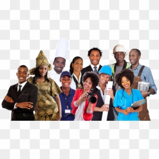 People Employers Are Now Searching To Employes Online - African Professionals Clipart