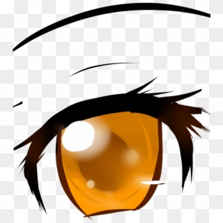 Brown Anime Eyes Search Result Cliparts For Brown Anime - Transparent Anime Brown Eyes - Png Download