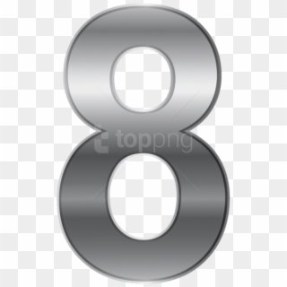 Free Png Download Silver Number Eight Clipart Png Photo - Circle Transparent Png