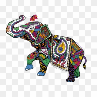 Colorful Elephant Png Clipart Indian Elephant Elephants Transparent Png