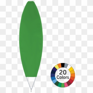 Bowflag® Premium Surfer One-color Flag - Graphic Design Clipart