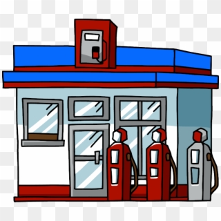 Gas Station Pictures - Clip Art Gas Station - Png Download