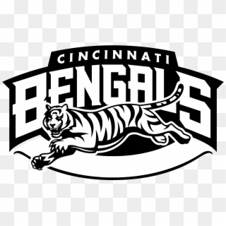 Bengals Logo Png - Cincinnati Bengals Logo Black And White Clipart