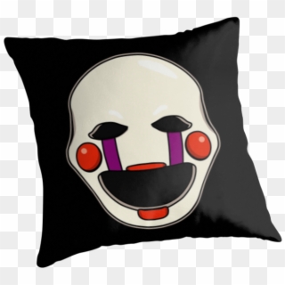 Five Nights At Freddys Fnaf 2 Puppet Throw Pillows - Thin Blue Line Throw Pillows Clipart