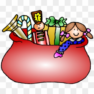 Christmas Gift Bag Clipart - Christmas Toys Clip Art - Png Download