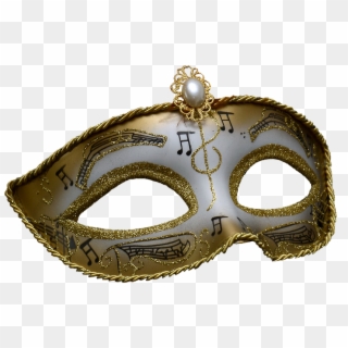 Mask, Carnival, Venice, Art, Motif, Silver, Gold - Mask Clipart