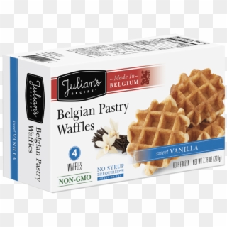 Julian's Recipe Sweet Vanilla Waffles 12/7z - Frozen Belgian Waffles Clipart