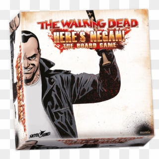 Mantic Games Expand Its The Walking Dead Range With - Here's Negan Board Game Clipart
