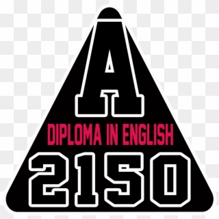 Diploma In English Logo Photo A2150 - Sign Clipart