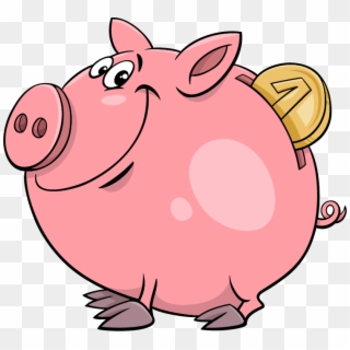 Free Ozona Bank Piggy Bank - Dibujo Hucha Clipart
