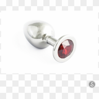 Rosebud Butt Cristal Xl Red Magma S - Jeweled Butt Plug Transparent Clipart