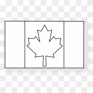 Canadian 2 Black White Pinterest Flag Drapeau Flagartist - Canadian Flag Line Art Clipart