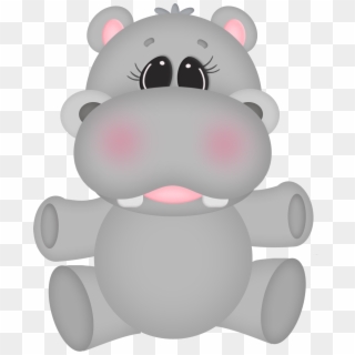 Hippo Clip Art - Bebes Animales Animados - Png Download