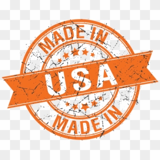 Made In The Usa Dark - Approved Blue Clipart