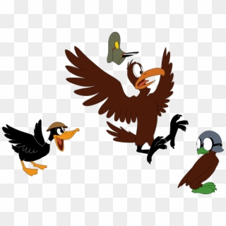 Vector Freeuse Stock Feral Daffy Duck Von And Schultz - Daffy The Commando Von Vulture Clipart