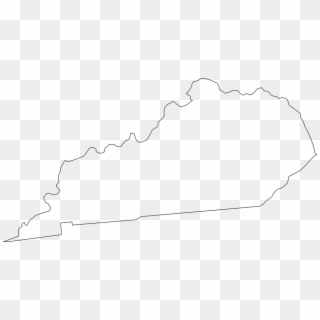 Kentucky Png - Kentucky State Outline Png Clipart