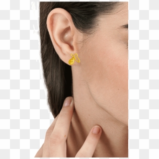 10k Yellow Gold Earrings - Pc Chandra Jewellers Earrings Clipart