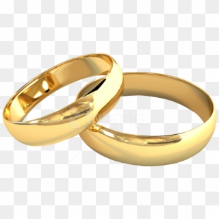 Free Png Download Wedding Ring Png Images Background - Gold Wedding Rings Png Clipart