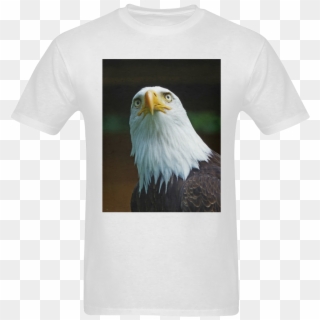 American Bald Eagle Head 001 01 Sunny Men's T- Shirt - Bald Eagle Clipart