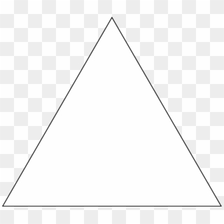 Quick View - - White Triangle Png Clipart