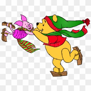 Free Png Download Winnie The Pooh And Piglet Skating - Winnie The Pooh Skating Clipart