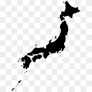 Png File Svg - Japan Map Black Clipart