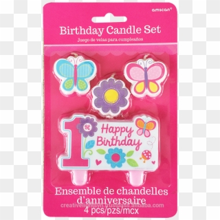 Molded Birthday Candles - Party Supply Clipart