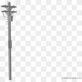 Telephone Pole Vector - Weapon Clipart
