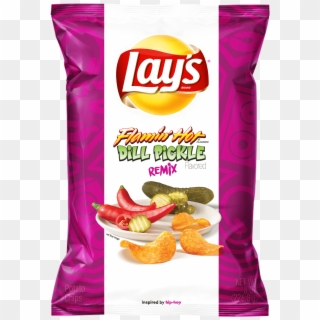I - Dill Pickle Flamin Hot Lays Clipart