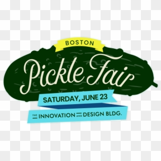 The 2nd Annual Boston Pickle Fair - Signage Clipart