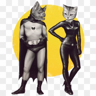 Bat And Cat Clipart