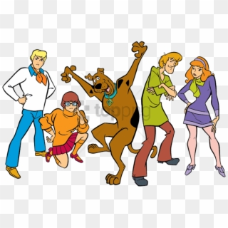 Free Png Scooby Doo Gang Png Image With Transparent - Scooby Doo Gang Cartoon Clipart
