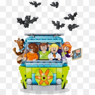 With Lego Scooby Doo And Shaggy Costume Characters, - Lego Scooby Doo Png Clipart