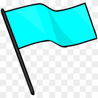 Light Blue Flag Png Clipart