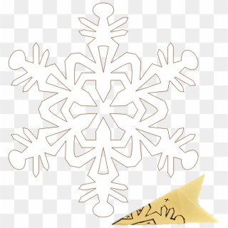 Click Here To Download Snowflake With Clear Background - Snowflake Clipart