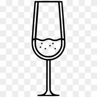 Champagne Glass Comments Clipart