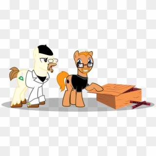 1280 X 563 5 - Mythbusters Ponies Clipart