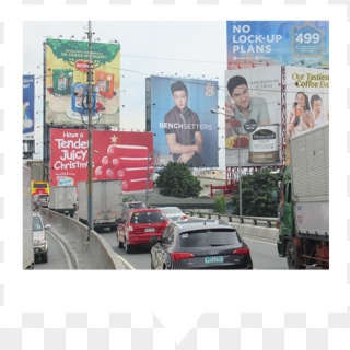 Billboard Signs In San Roque - Billboard Clipart