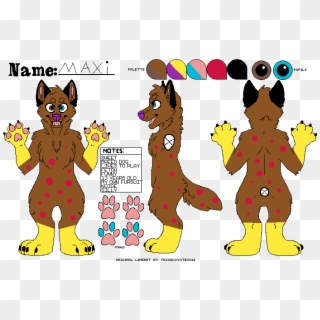 Maxi Furry - Free To Use Oc Bases Clipart