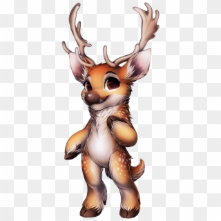 Furvilla On Twitter - Furry Deer Clipart
