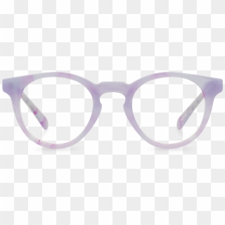 Twinkle Purple Front View - Glasses Clipart