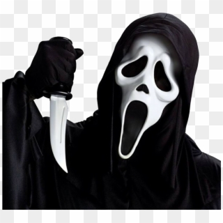 Scream Sticker - Ghostface Mask Clipart