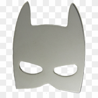 Batman Mask Pin, Silver - Face Mask Clipart