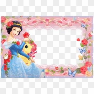 Snow White Frame Png Clipart