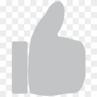 Thumbs Up,icon,like,hand - Like Grey Icon Png Clipart
