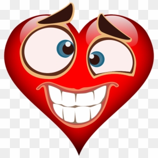 Emoji, Emojicon, Emojis, Heart, Valentine's Day, Love - Valentines Emoji Png Clipart