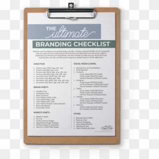 Checklist - Guestbook Clipart