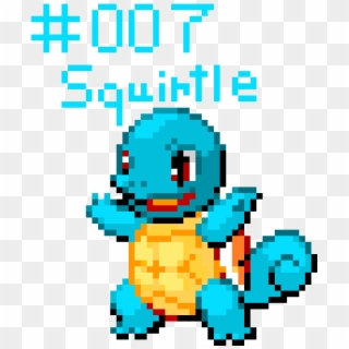 Squirtle - Pokemon Squirtle Pixel Gif Clipart