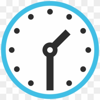 File - Emoji U1f55c - Svg - Transparent Clipart Png Clock