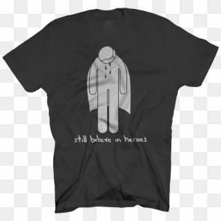 Crying Hero Black T-shirt $25 - Active Shirt Clipart